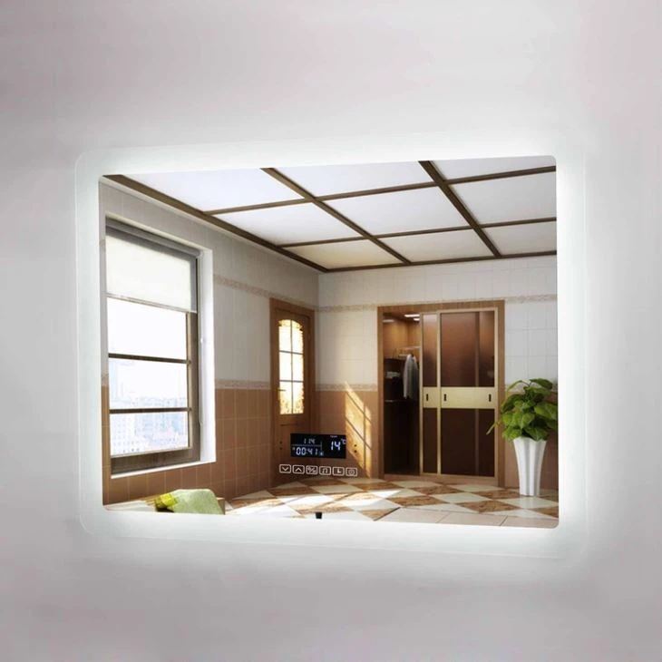 Led Mirror With Bluetooth Speakers