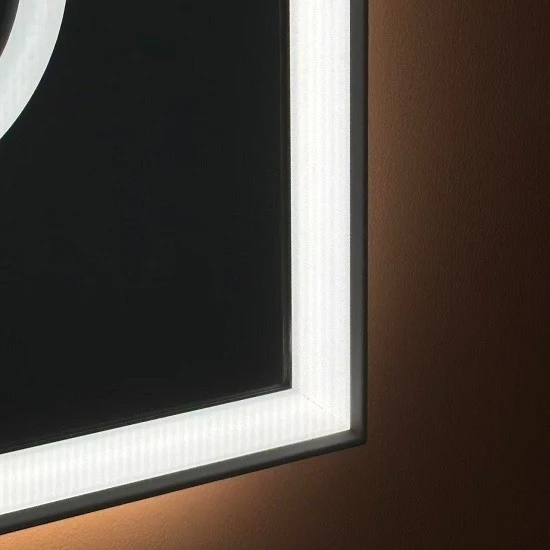 Wall Mounted Mirror With Dual Light Bars price Wall Mounted Mirror With Dual Light Bars price